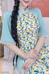 Áo Dài Ren Mai Rùa AD2732 (áo lẻ)