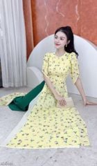 Áo Dài 4T Tay Đắp AD9140 (áo lẻ)