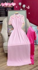 Áo Dài Búp Bê Hoa AD9001.1530 (áo lẻ)