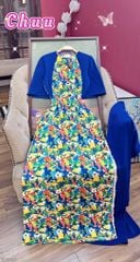 Áo Dài Hoa Yếm Đào AD2690 (áo lẻ)