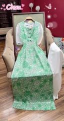 Áo Dài Cổ Vuông Lục Giác AD1559 (áo lẻ)