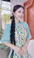 Áo Dài Ren Mai Rùa AD2732 (áo lẻ)