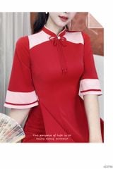 Áo Dài Bướm Ánh Sáng AD2739 (áo lẻ)