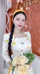 Áo Dài Viền Mai Rùa AD2741 (áo lẻ)