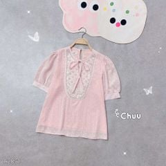 Áo Tuyết Cườm Bling A2851