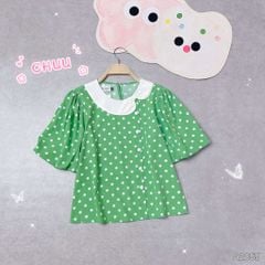 Áo Bi Nơ Xốp Lệch A9002.2855