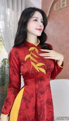 Áo Dài Lá Đồng AD2772 (áo lẻ)