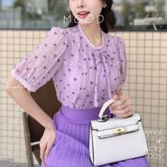 Áo Tơ Hồng Yến Yến (PK) A2859