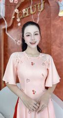 Áo Dài Hương Mùa Hạ AD2735 (áo lẻ)