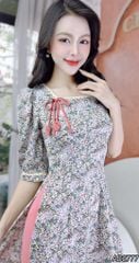 Áo Dài Nơ Nụ Búp+PK AD2777 (áo lẻ)