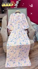 Áo Dài Nơ Nụ Bông AD9262 (áo lẻ)