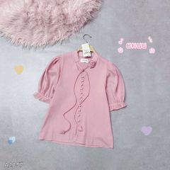 Áo Hoa Hồng Xếp (PK) A2857