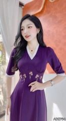 Áo Dài Lệ Hoa AD2764 (áo lẻ)