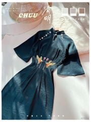 Áo Dài Chim Uyên Ương AD2773 (áo lẻ)