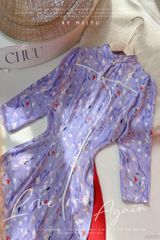 Áo Dài Ánh Hào Đêm AD2770 (áo lẻ)