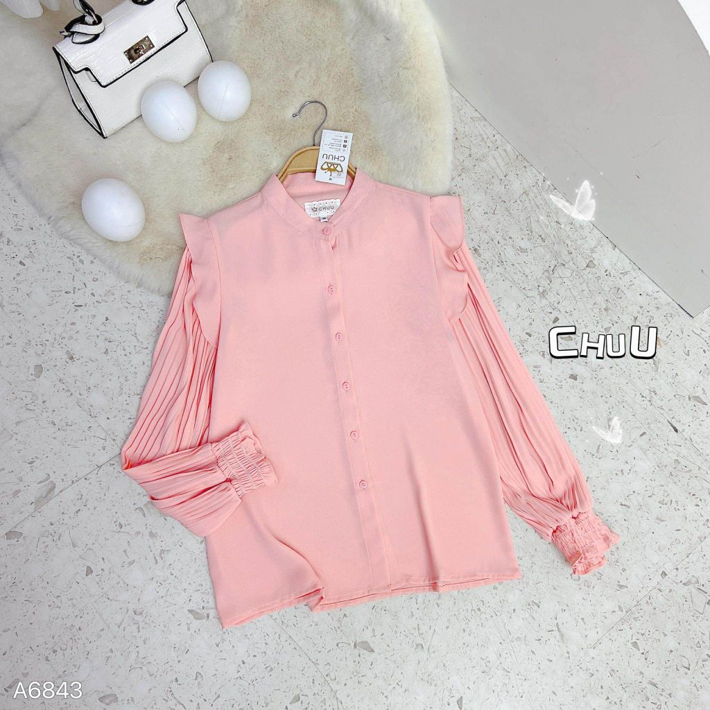 Áo Sơ Mi Tay Li Đều A6843