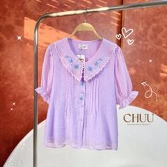 Áo Sao Biển Cổ Sam A2881