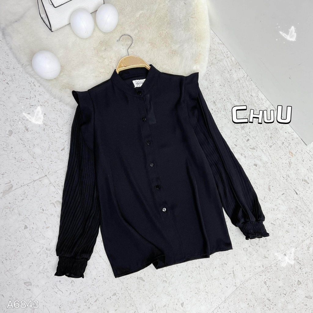 Áo Sơ Mi Tay Li Đều A6843