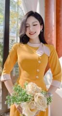 Áo Dài Tai Gấu Túi AD1643 (áo lẻ)