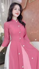 Áo Dài 4 Tà Mộng Cánh Hoa AD9003.2704 (áo lẻ)