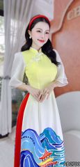 Áo Dài Cá Chép AD9002.2780 (áo lẻ)