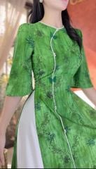 Áo Dài Sương Núi Rừng AD2710 (áo lẻ)