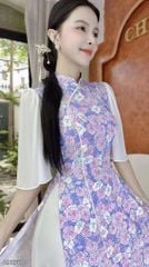 Áo Dài Thú Lon Ton AD2788 (áo lẻ)