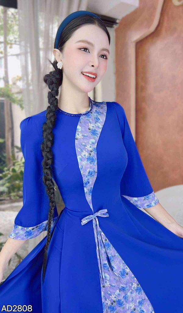 Áo Dài Lục Bình AD2808 (áo lẻ)