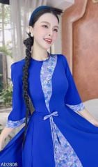 Áo Dài Lục Bình AD2808 (áo lẻ)