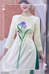 Áo Dài Lan Hồ Điệp AD2824 (áo lẻ)