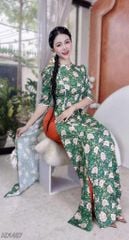 Áo Dài Tiểu Nhi Cổ Li AD1407 (áo lẻ)