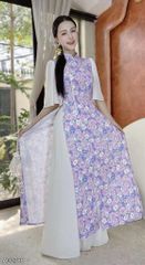 Áo Dài Thú Lon Ton AD2788 (áo lẻ)