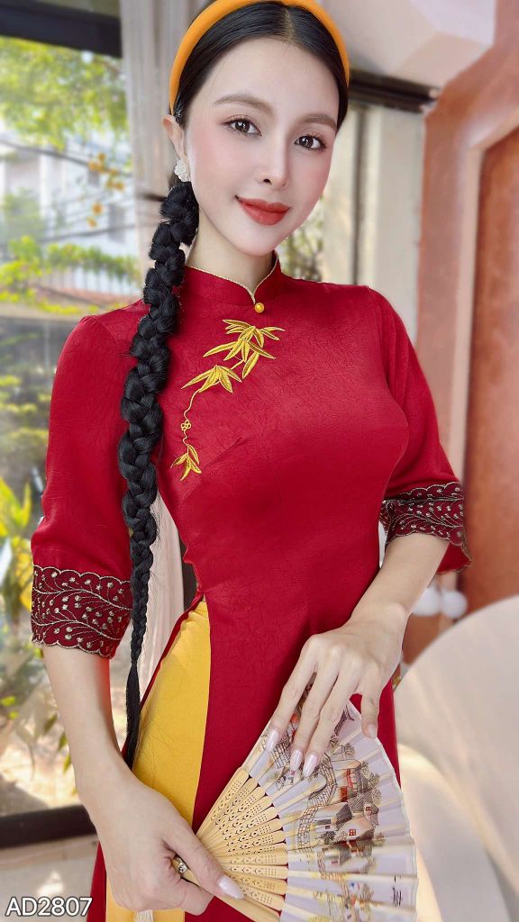 Áo Dài Rong Biển AD2807 (áo lẻ)