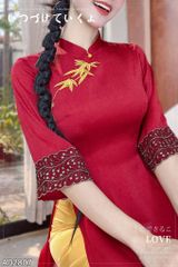 Áo Dài Rong Biển AD2807 (áo lẻ)