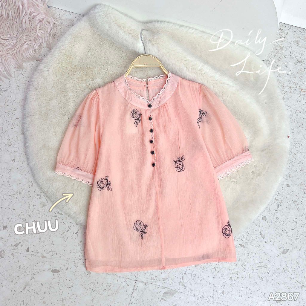 Áo Tơ Bông Pháp A2867