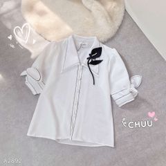 Áo Sơ Mi Tulip Đen A2892