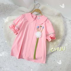 Áo Hoa Hồng Tâm A2898