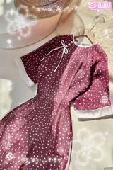 Áo Dài 4T Hạt Mưa Tinh Tú AD2757 (áo lẻ)