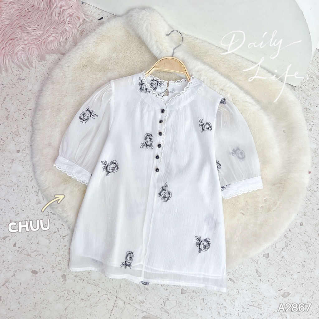 Áo Tơ Bông Pháp A2867
