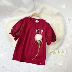Áo Hoa Hồng Tâm A2898