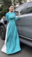 Áo Dài Lan Hồ Điệp AD2824 (áo lẻ)