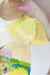 Áo Dài Ngôi Làng Janpan AD2711 (áo lẻ)