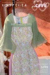 Áo Dài Tay Loe Tăm AD2790 (áo lẻ)