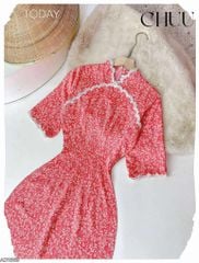 Áo Dài Ren Hoa Mai Nở AD1668 (áo lẻ)