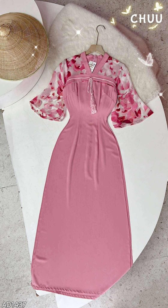 Áo Dài Tiểu Cung Nữ AD9001.1437 (áo lẻ)