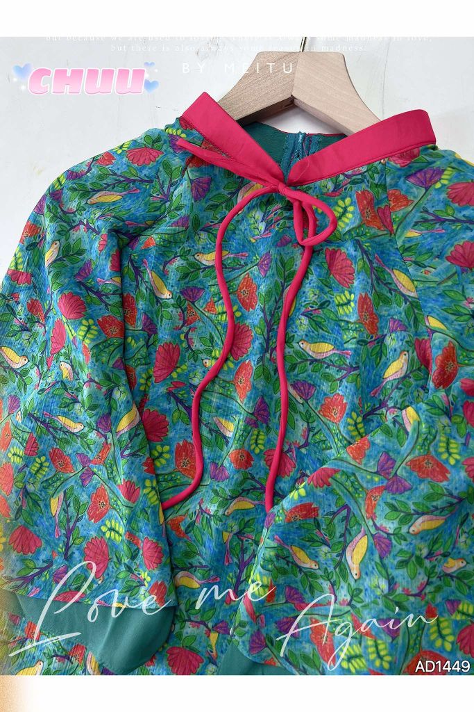 Áo Dài 4 Tà Dạ Yến AD9003.1449 (áo lẻ)