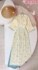 Áo Dài Cổ Pháp Phục AD2797 (áo lẻ)