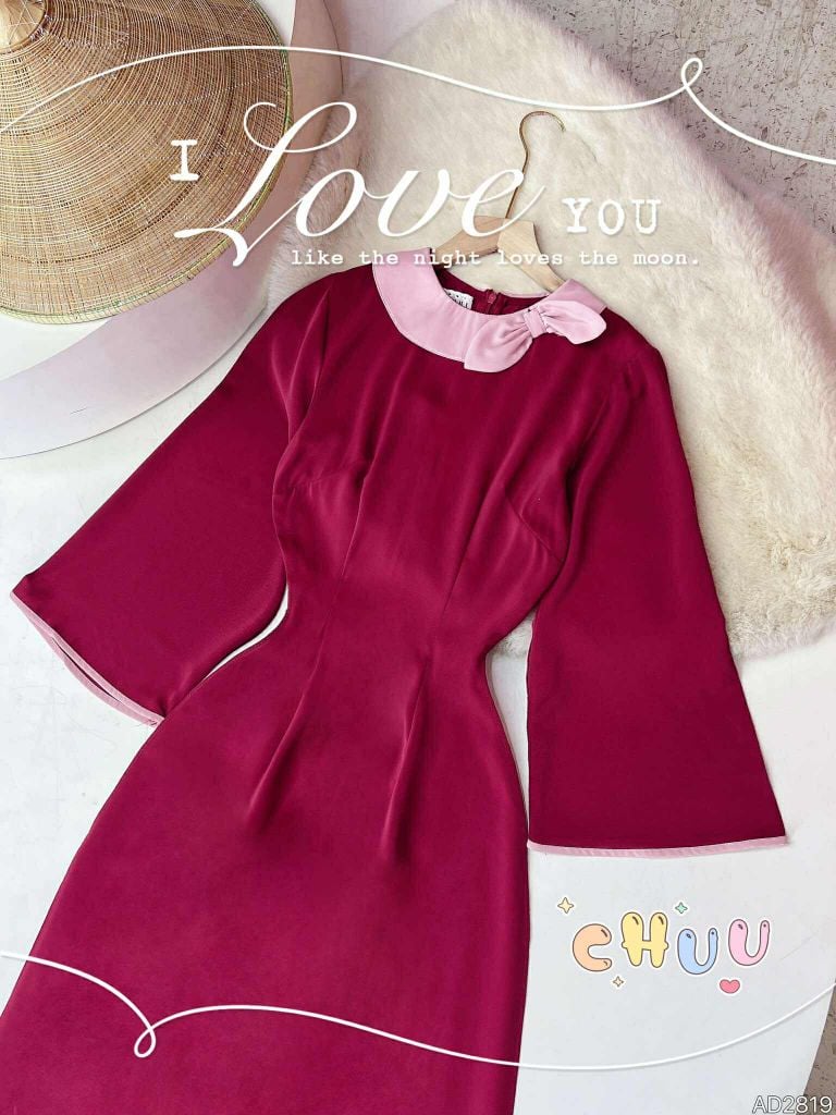 Áo Dài Bánh Nậm AD2819 (áo lẻ)