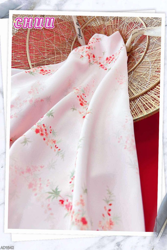 Áo Dài Cổ Tym Nút Bọc AD1642 (áo lẻ)