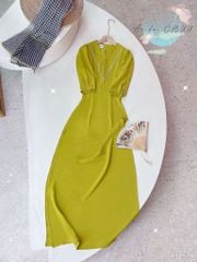 Áo Dài Tằm Gãy Nút Bọc Đôi AD1519 (áo lẻ)